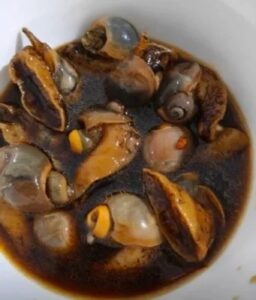 Sizzling Spicy Abalone Snails Buy one bucket, get one bucket free and a 350g taster pack. photo review